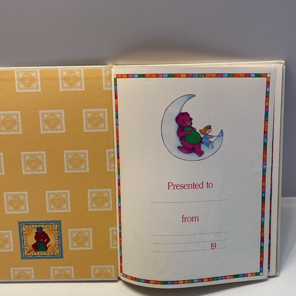 Vintage 1992 Book- Just Imagine- with Barney. Written by: Mary Shrode - Picture 4 of 16